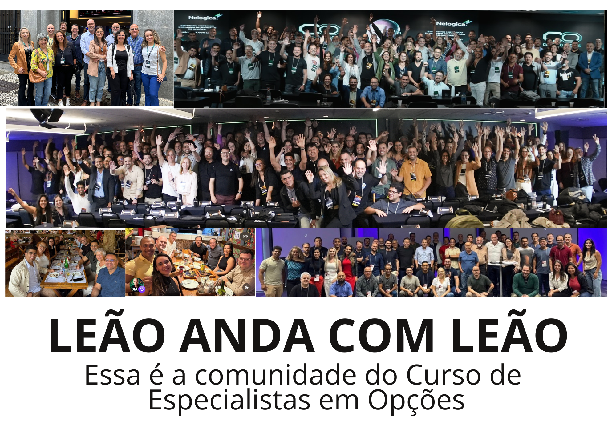 A comunidade do Curso de Especialistas em Opções do Nobre Investidor.